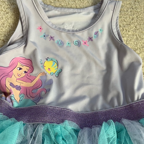 Disney Ariel Kids Costume - Purple and Aqua - Picture 3 of 4